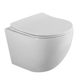 Унитаз подвесной BelBagno Uno 2.0 безободковый микролифт 