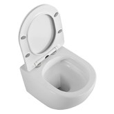 Унитаз подвесной BelBagno Uno 2.0 безободковый микролифт