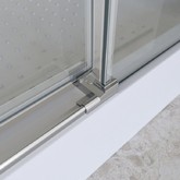 Душевая дверь BelBagno Marino 2 140 см хром, прозр.стекло 