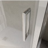 Душевой угол BelBagno Luce AH 1 1500x900 хром, прозр.стекло 