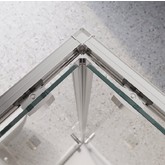 Душевой угол BelBagno Luce AH 22 1450x1200 хром, прозр.стекло 