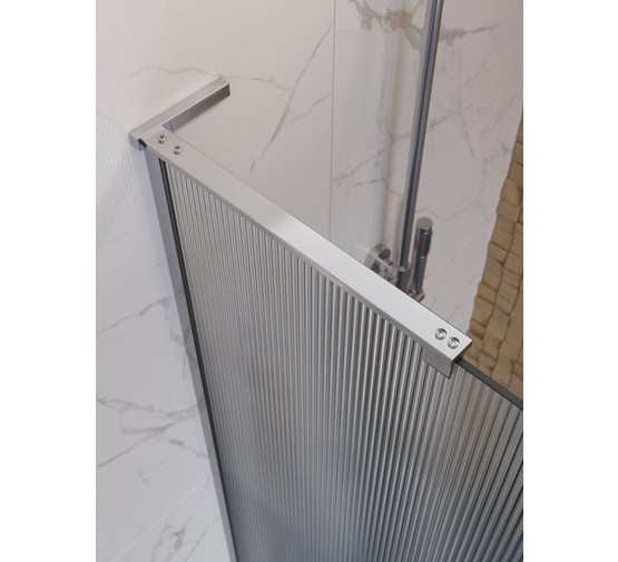 Душевая перегородка BelBagno Uno L-1-TB 900x2000 хром, тониров.стекло