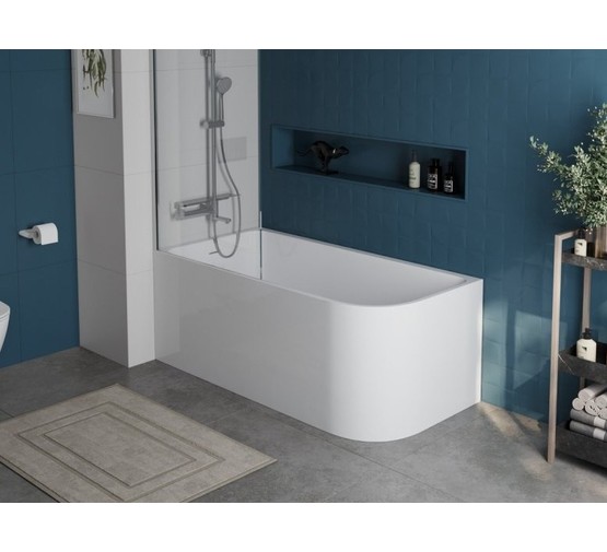 Акриловая ванна BelBagno BB712 150x73 см левая 