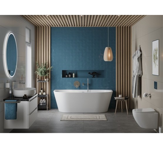 Акриловая ванна BelBagno BB710 140x75 см 