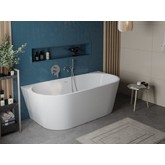 Акриловая ванна BelBagno BB710 150x75 см