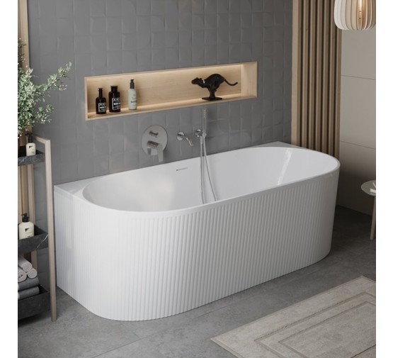 Акриловая ванна BelBagno BB412 170x80 см белый