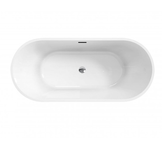 Акриловая ванна BelBagno Uno BB701 160x73 см белый