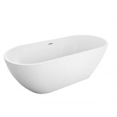 Акриловая ванна BelBagno Uno BB701 160x73 см белый