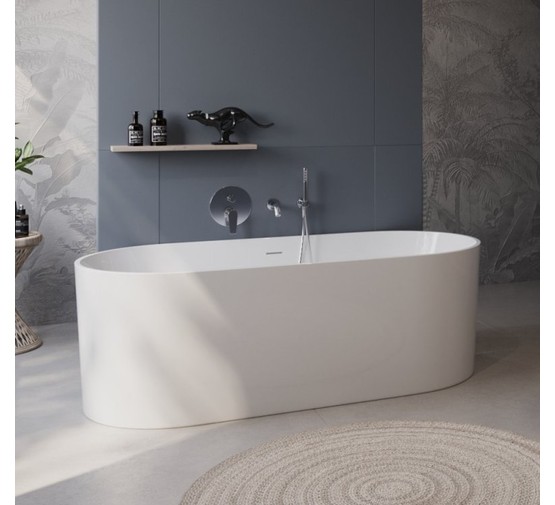 Акриловая ванна BelBagno BB705 180x80 см белый