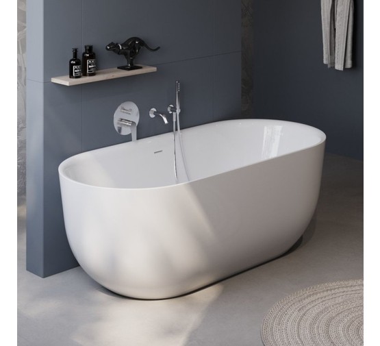 Акриловая ванна BelBagno BB706 170x77 см белый