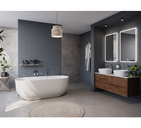 Акриловая ванна BelBagno BB706 180x80 см белый