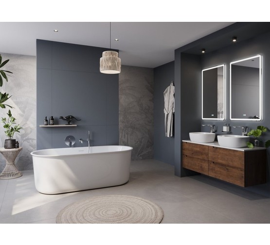 Акриловая ванна BelBagno BB709 170x78 см белый