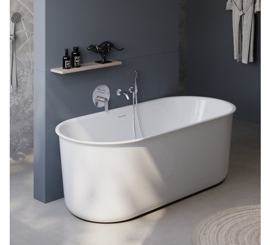 Акриловая ванна BelBagno BB709 170x78 см белый