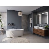 Акриловая ванна BelBagno BB709 170x78 см белый