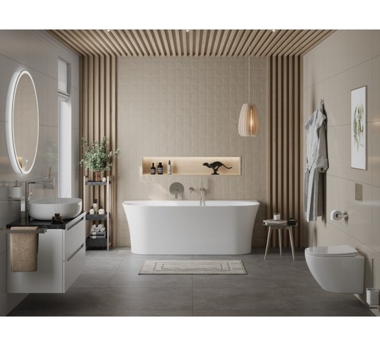 Акриловая ванна BelBagno BB711 155x70 см белый