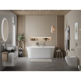 Акриловая ванна BelBagno BB711 155x70 см белый
