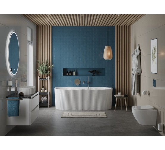 Акриловая ванна BelBagno BB713 170x00 см белый