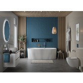 Акриловая ванна BelBagno BB713 170x00 см белый