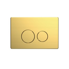 Клавиша смыва Oliveeka R22 золото брашированное