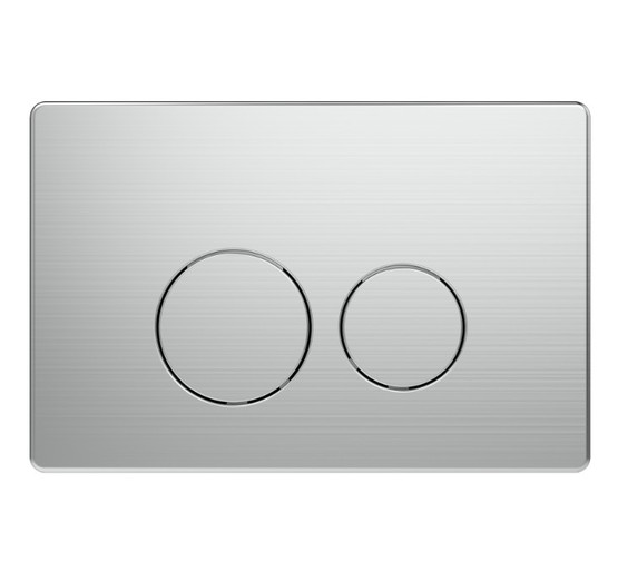 Клавиша смыва Oliveeka R22 никель матовый