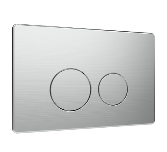 Клавиша смыва Oliveeka R22 никель матовый