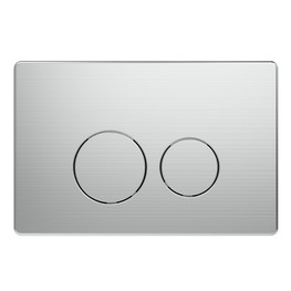 Клавиша смыва Oliveeka R22 никель матовый