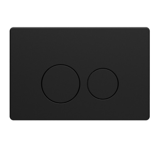 Клавиша смыва Oliveeka R22 черный матовый