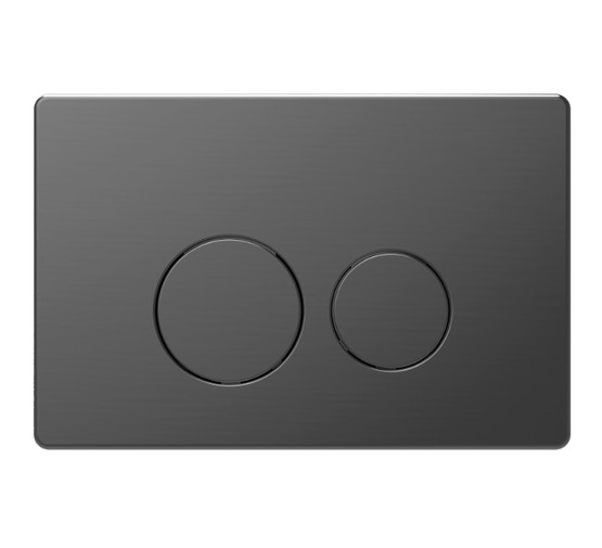 Клавиша смыва Oliveeka R22 оружейная сталь