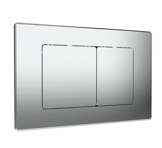 Клавиша смыва Oliveeka E12 никель матовый