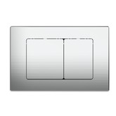 Клавиша смыва Oliveeka E12 никель матовый