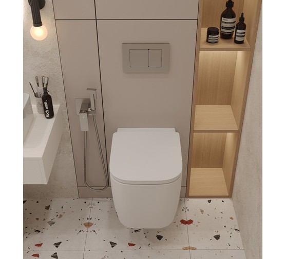 Унитаз подвесной Oliveeka OL-G1 торнадо микролифт