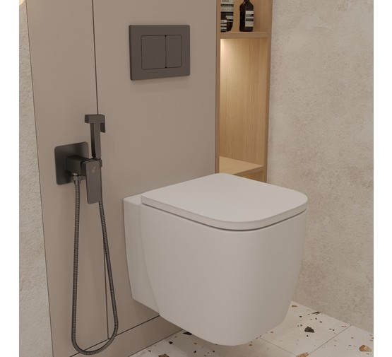 Унитаз подвесной Oliveeka OL-G1 торнадо микролифт