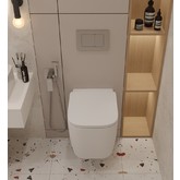 Унитаз подвесной Oliveeka OL-G1 торнадо микролифт