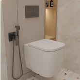 Унитаз подвесной Oliveeka OL-G1 торнадо микролифт