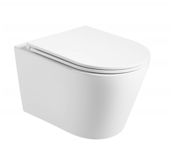 Унитаз подвесной Oliveeka OL-6016 торнадо микролифт