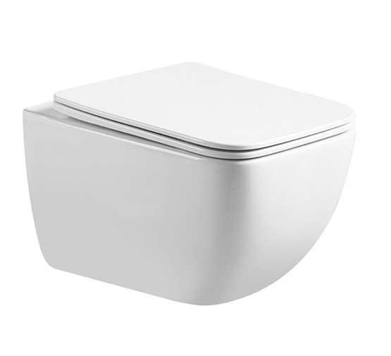 Унитаз подвесной Oliveeka OL-1216 торнадо микролифт