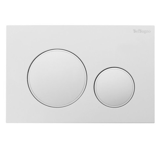 Инсталляция для унитаза BelBagno BB-101-M-BC клавиша белая