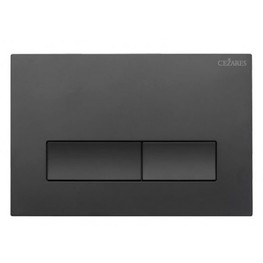 Клавиша смыва Cezares Slider черный матовый