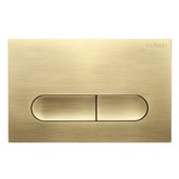 Клавиша смыва Cezares Liner золото брашированное