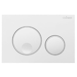 Клавиша смыва Cezares Relax белый