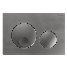 Клавиша смыва Cezares Relax оружейная сталь
