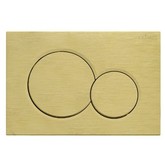 Клавиша смыва Cezares STYLUS золото брашированное