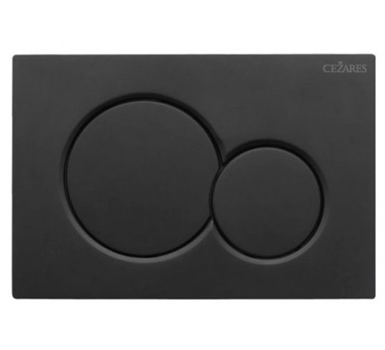 Клавиша смыва Cezares STYLUS черный матовый