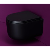 Унитаз подвесной Ceramicanova Ulma торнадо микролифт черный матовый