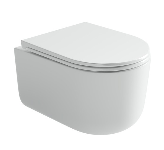 Унитаз подвесной Ceramicanova Ulma торнадо микролифт белый