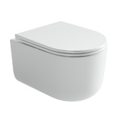 Унитаз подвесной Ceramicanova Ulma торнадо микролифт белый