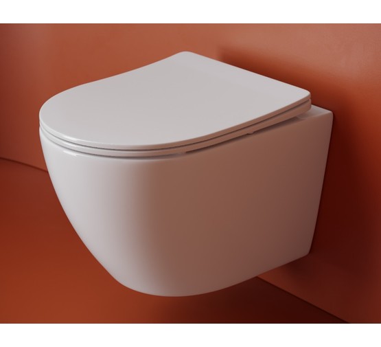 Унитаз подвесной Ceramicanova Uno торнадо микролифт белый