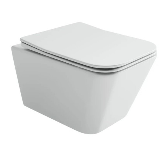 Унитаз подвесной Ceramicanova Miro торнадо 3.0 микролифт белый