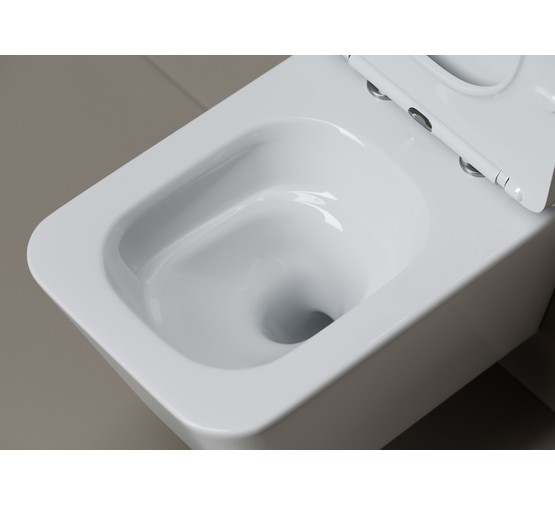 Унитаз подвесной Ceramicanova Miro торнадо 3.0 микролифт белый