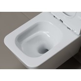 Унитаз подвесной Ceramicanova Miro торнадо 3.0 микролифт белый